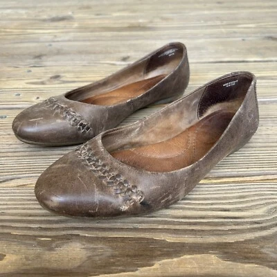 Born Ballet Flat Slip On Brown Leather Casual Comfort Shoes US Women's 6.5 - Image 1 of 4