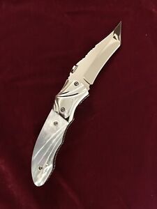 Pearl Handled Artistic Knife, Incredible Carving And Metal Crafting