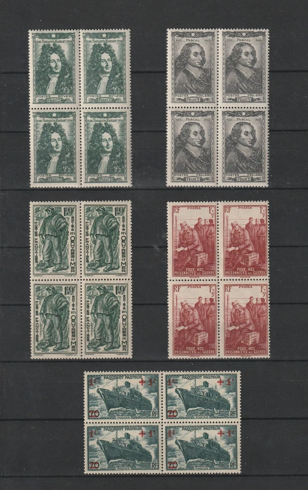 Timbres de France Bloc de 4 N** Lot B 22 - Photo 1/1