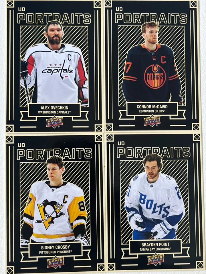 2022-23 Upper Deck UD Portraits Hockey Card  Pick From List !! - Image 1 of 1