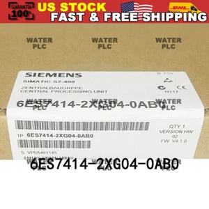 New Siemens SIMATIC S7-400 CPU 414-2 6ES7414-2XG04-0AB0 6ES7 414-2XG04-0AB0 - Picture 1 of 11