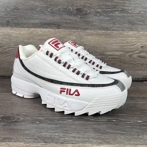 Fila Dragster 97 X Disruptor II Sneakers Training Shoes 12M 1RM00670-124 White - Picture 1 of 11