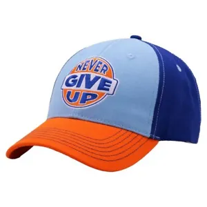 John Cena Blue Orange Never Give Up 20 Years Baseball Hat - Picture 1 of 3