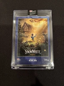Tarjeta base cubierta Blancanieves Disney Topps Now 2025 #SWLA - Imagen 1 de 2