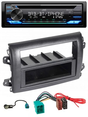 JVC Bluetooth MP3 USB DAB CD Autoradio für Fiat Ducato (Serie 8, ab 2021) - Bild 1 von 4