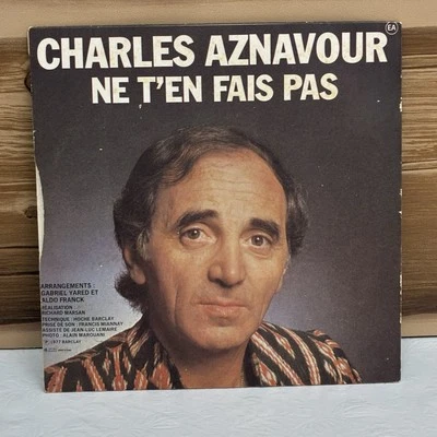 Charles Aznavour Vinyl 45 RPM 7" J'AI VU PARIS I LOVE PARIS Barclay 62340 France Foto 1 de 4