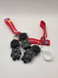 Lot of 3 Squid Game Keychains Figure Front Man - Picture 1 of 3