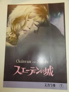 25559 Castillo de Monica Bitti en Suecia Folleto La Scala - Imagen 1 de 1