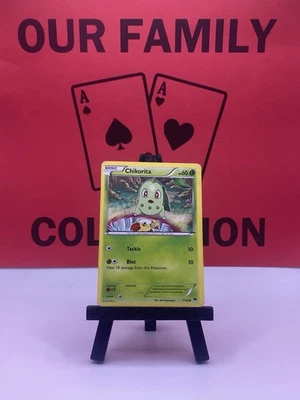 Chikorita 1/122 Breakpoint Pokémon TCG Regular Common 2016 MP - Image 1 of 4