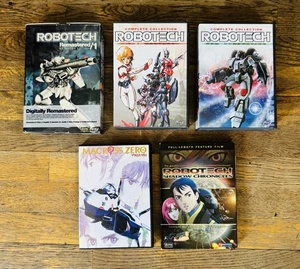 Robotech DVD LOT Remastered, The Masters, New Gen, Macross Zero, Shadow Chron - Picture 1 of 1