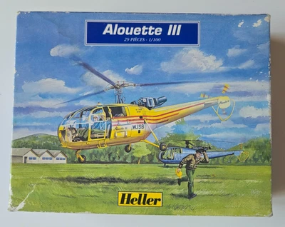 Heller Nr.: 79745 , Alouette III vintage 1996 -A04- - Bild 1 von 2