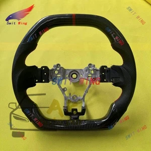 Carbon Fiber Steering Wheel Fit for Subaru STI WRX 2015-2022 - Picture 1 of 7