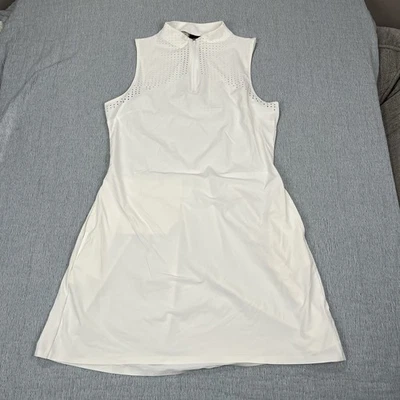 Women's Nike Flex Ace Sleeveless Golf Dress Dry-Fit Small Cream White - Image 1 of 4
