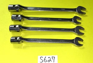 MAC TOOLS 4 PIECE METRIC COMBINATION FLEX-HEAD BOX WRENCH SET 12 POINT - Picture 1 of 20