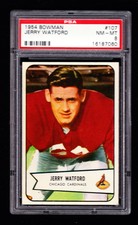 1954 Bowman #107 Watford PSA 8 NM-MT