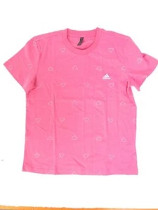 adidas Damen Monogram Slim Graphic Tee T-Shirt, Pulse Magenta, Größe L - Bild 1 von 6