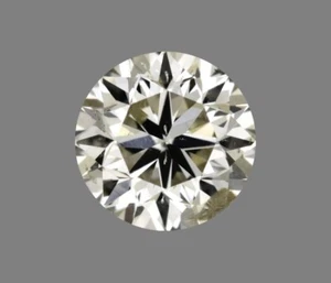 O To P Range Loose Round Cut GIA CERTIFIED Natural I1 Grade Diamond 0.31 Ct 4 mm - Picture 1 of 5