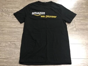 Amazon We Pioneer Black T-Shirt XS Used - Picture 1 of 8