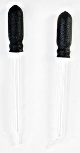 Flents Dosing Aid Straight Tip Eye And Ear Medicine Glass Droppers 2 Each 3 Pack - Picture 1 of 3