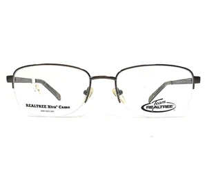 Realtree Brille Rahmen T103 GUN Grau Rechteckig Halbe Felge Groß 56-19-140 - Bild 1 von 13