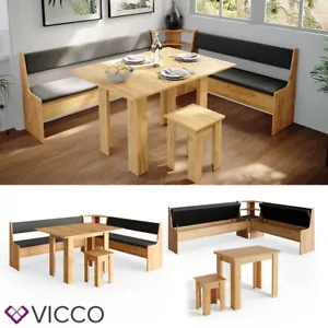 Eckbankgruppe Roman Eiche 210x180cm Esszimmergruppe Eckbank Sitzgruppe Vicco - Bild 1 von 8