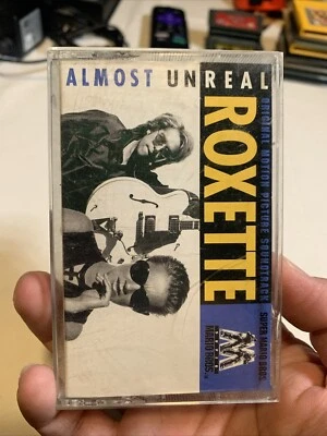 ROXETTE Almost Unreal Super Mario Bros cassette tape single 1993 capitol - Imagem 1 de 4