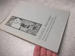 Lucien Pissarro: Hinweise zur Auswahl der Holzblöcke im Ashmoleanischen Museum 1980 - Bild 1 von 7