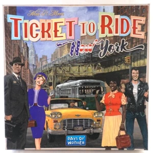 Ticket to Ride New York City Strategy Board Game - Complete -very good condition - Picture 1 of 5