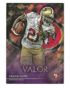 Frank Gore 2014 Topps Valor Valor #110 81/99 49ers Colts HOF SP - Imagen 1 de 2