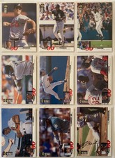 MLB “Best Of The 90’s. Hall Of Famers & All Time Greats/9 Card Lot