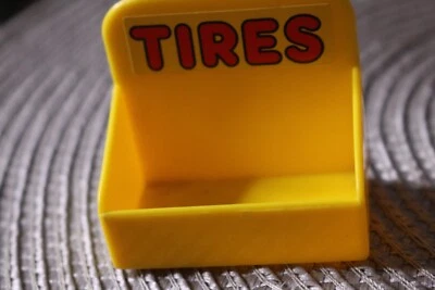 Vintage TYCO Sesame Street Parking Garage Playset Gas Service Station part tires - Image 1 of 3