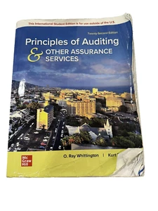 Principles of Auditing Other Assurance Services For International Outside USA. - Picture 1 of 18