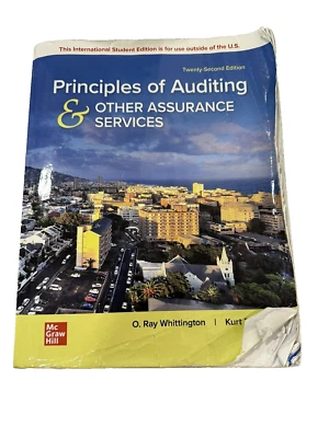 Principles of Auditing  Other Assurance Services For International Outside USA. - Image 1 of 4