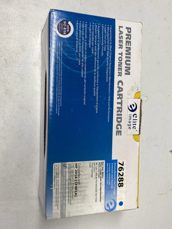 Elite Image Toner Cartridge - Alternative for HP 201A - Cyan - Laser - 1400 - Image 1 of 4