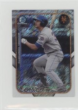 2015 Bowman The Farm's Finest Chrome Mini Shimmer Refractor Michael Conforto