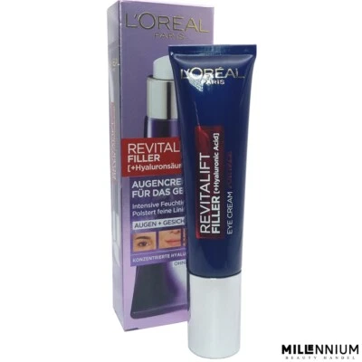 L'Oréal Paris Revitalift Filler Hyaloronsäure Augenpflege für das Gesicht Loreal - Bild 1 von 2