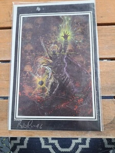 Rob Prior SIGNED 1996 PREDATOR Print AUTOGRAPHED Hand Signed - Picture 1 of 4