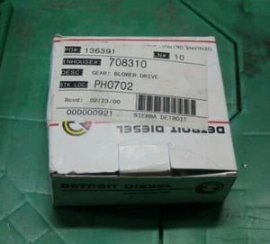 Detroit Diesel Blower Drive Gear 13691/708310 - Picture 1 of 6