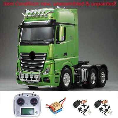 TOUCANRC 1/14 RC   3363 6*4 RC Model Tractor Truck Motor ESC Radio - Image 1 of 4