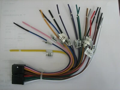 DUAL ELECTRONICS Dual Axxera Wire Harness AV6116Bi, AV6117B, AVM70, AVM80, AVM72NAV, AVM82NAV