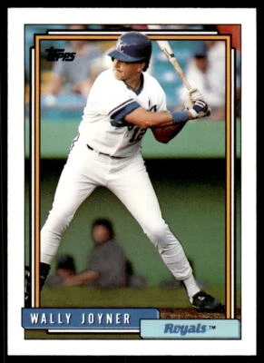 1992 Topps Traded 59T Wally Joyner Kansas City Royals Baseball Card - Image 1 of 2