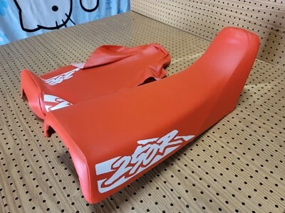 HONDA XR250R SEAT COVER 1994 MODEL SEAT COVER ORANGE (H-382) - Image 1 of 4