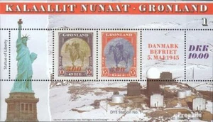 Danimarca-Groenlandia Blocco 6 (completa Edizione) nuovo linguellato 1995 Guerra - Foto 1 di 1