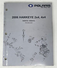 2006 Polaris Hawkeye 2x4 4x4 ATV Shop Service Repair Manual P/N 9920206
