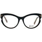 Just Cavalli Jc0885 005 Black Plastic Cat Eye Optical Eyeglasses Frame 53-17-140
