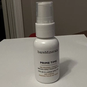 New - bareMinerals Prime Time Fair BB Primer-Cream (1 oz.) No Box - Picture 1 of 6