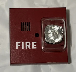 Siemens U-MHU-MCS Fire Alarm Horn Strobe USED - Picture 1 of 3