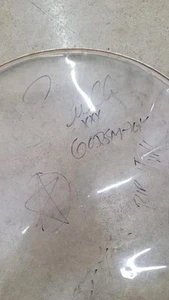 "Godsmack" Band signiert handsigniert Konzert gebraucht Schlagzeugkopf 🔥🎸 - Bild 1 von 6