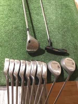 Lion Golf MGI Full Set (D, 3W, 5W, 3-PW, Putter) Regular Steel Shafts  (READ) - Image 1 of 4