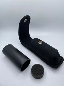 Uncle Mike's Cordura taktische Taschenlampe Licht Etui schwarz - TATSÄCHLICHER ARTIKEL ABGEBILDET - Bild 1 von 13